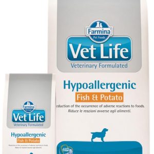 Farmina Vet Life dog hypoallergenic, fish & potato 2 kg