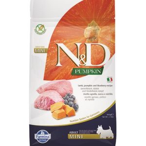 Farmina N&D dog PUMPKIN (GF) adult mini, lamb & blueberry 0,8 kg