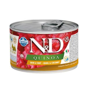 Farmina N&D dog QUINOA quail & coconut konzerva 140 g