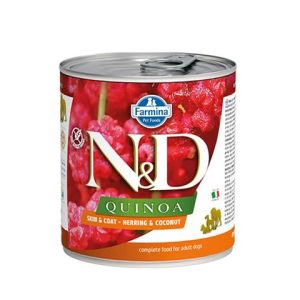Farmina N&D dog QUINOA herring & coconut konzerva 285 g
