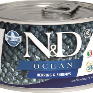 Farmina N&D dog OCEAN herring & shrimps konzerva 140 g