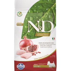 Farmina N&D dog PRIME (GF) adult mini, chicken & pomegranate 0,8 kg