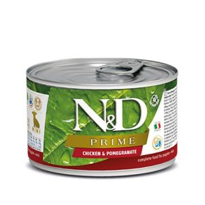Farmina N&D dog PRIME puppy, chicken & pomegranate konzerva 140 g