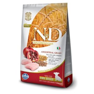 Farmina N&D dog AG puppy mini, chicken, spelt, oats & pomegranate 7 kg
