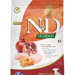 Farmina N&D dog PUMPKIN (GF) puppy mini, chicken & pomegranate 0,8 kg