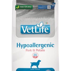 farnuba vet life dog hypoallergenic pork potato 12kg