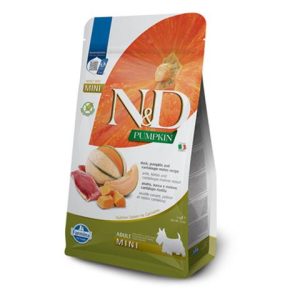 Farmina N&D dog PUMPKIN (GF) adult mini, duck & cantaluope 2 kg