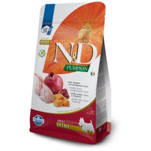 Farmina N&D dog PUMPKIN (GF) adult mini, quail & pomegranate 2 kg