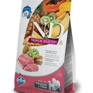 Farmina N&D dog TROPICAL SELECTION (AG) adult medium & maxi, pork 10 kg