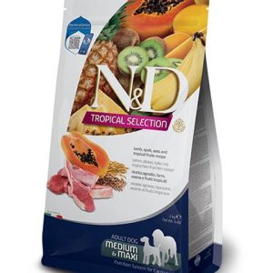 Farmina N&D dog TROPICAL SELECTION (AG) adult medium & maxi, lamb 2 kg