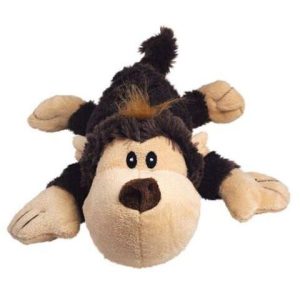 Hračka Kong Dog Cozie Naturals Ovečka-Opica-Sob s pískatkom, polyester, M