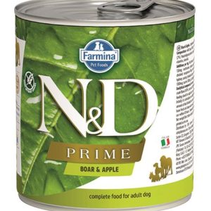 Farmina N&D dog PRIME boar & apple konzerva 285 g