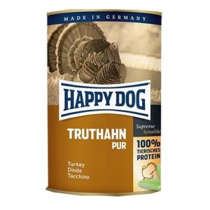 Happy Dog PREMIUM - Fleisch Pur - morčacie mäso konzerva 400g