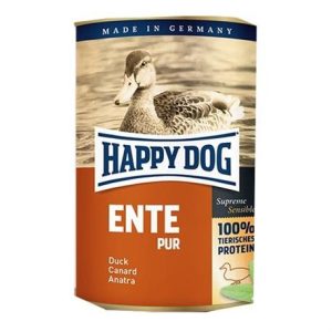 Happy Dog PREMIUM - Fleisch Pur - kačacie mäso konzerva 400g