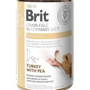 Brit Veterinary Diets GF dog Hepatic 400 g konzerva