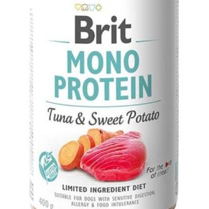 Brit Mono Protein Tuna & Sweet Potato 400 g konzerva