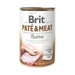 Brit Paté & Meat Rabbit 400 g konzerva