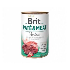 Brit Paté & Meat Venison 400 g konzerva