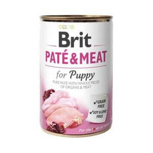 Brit Paté & Meat Puppy 400 g konzerva