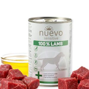NUEVO dog Sensitive 100% Lamb bal. 400 g konzerva