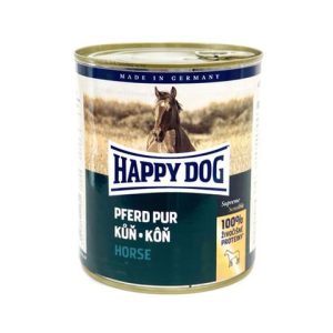 Happy Dog PREMIUM - Fleisch Pur - konské mäso konzerva 400g
