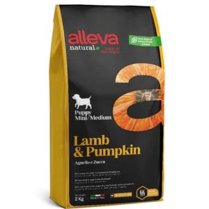 Alleva NATURAL dog puppy all breeds lamb & pumpkin 2 kg