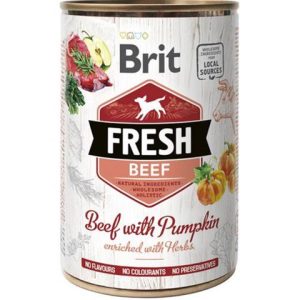 BRIT Fresh Beef with Pumpkin  400 g konzerva