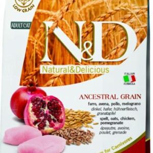 Farmina N&D cat AG adult, chicken, spelt, oats & pomegranate 1,5 kg