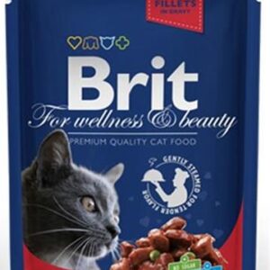BRIT Premium cat Kapsička Adult Beef Stew & Peas 100 g