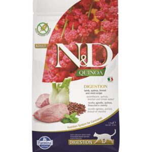 Farmina N&D cat QUINOA (GF) adult, digestion, lamb 0,3 kg