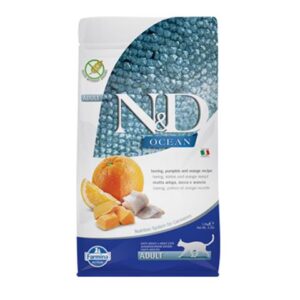 Farmina N&D cat OCEAN PUMPKIN (GF) adult, herring & orange 0,3 kg