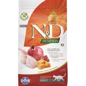 Farmina N&D cat PUMPKIN (GF) adult, quail & pomegranate 1,5 kg