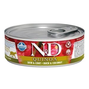 Farmina N&D cat QUINOA duck & coconut konzerva 80 g
