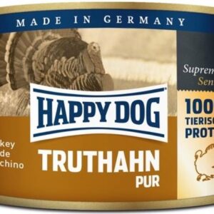 Happy Dog PREMIUM - Fleisch Pur - morčacie mäso konzerva 800 g