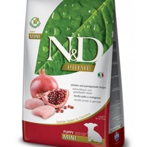 Farmina N&D dog PRIME (GF) puppy mini & medium, chicken & pomegranate 7 kg