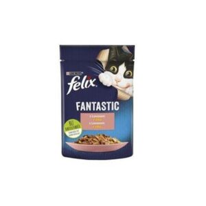 Nestlé FELIX Fantastic cat losos želé kapsička 26x85 g