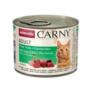 Animonda CARNY&reg; cat Adult hov&auml;dzie, morka a kr&aacute;lik 200 g konzerva