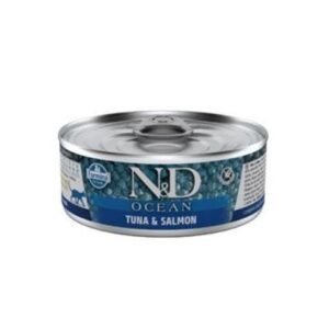 Farmina N&D cat OCEAN tuna & salmon konzerva 70 g