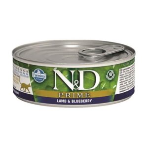 Farmina N&D cat PRIME lamb & blueberry konzerva 70 g