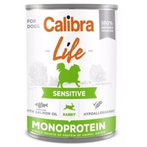 Calibra KONZERVA dog Adult Life sensitive Rabbit  400g