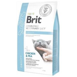 Brit Veterinary Diets GF cat Obesity 2 kg