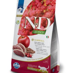 Farmina N&D cat QUINOA (GF) adult, hairball 1,5 kg