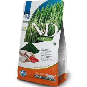Farmina N&D cat SPIRULINA (GF) adult, herring & goji 0,3 kg
