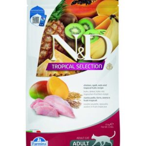 Farmina N&D cat TROPICAL SELECTION (AG) adult, chicken 1,5 kg