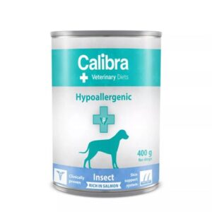 Calibra VD Dog Hypoallergenic Insect&Salmon konzerva  400 g