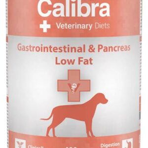 Calibra VD Dog Gastrointestinal & Pancreas Low Fat konzerva 400 g