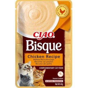 Inaba CIAO Bisque Cat Kapsička Kura  40 g