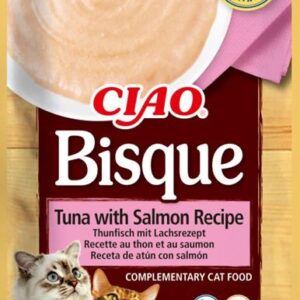 Inaba CIAO Bisque Cat Kapsička Tuniak s lososom  40 g