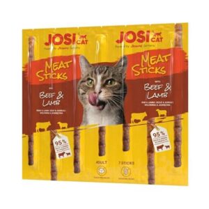 JosiCat pamlsok Cat Meat Sticks Beef&Lamb 35 g