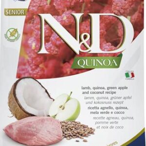 Farmina N&D cat QUINOA (GF) senior, lamb, green apple & coconut 0,3 kg